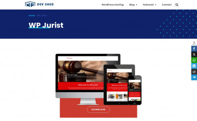 WP Jurist screenshot