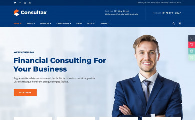https://wpdemo.archiwp.com/consultax/ screenshot