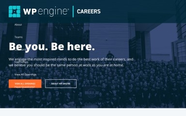 wpengine-careers.com screenshot