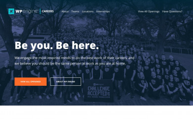 wpengine.careers screenshot