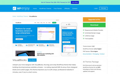 VisualBlocks screenshot