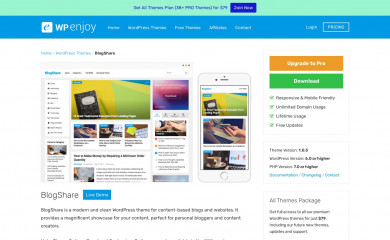 BlogShare screenshot