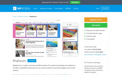 BlogSquare screenshot