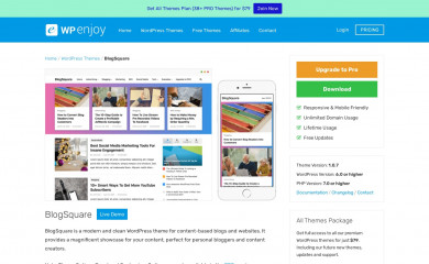 BlogSquare screenshot