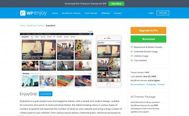 EnjoyGrid screenshot