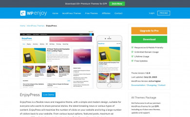 EnjoyPress screenshot