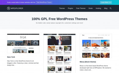 http://www.wpexplorer.com/pytheas-free-wordpress-theme/ screenshot