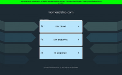 https://wpfriendship.com/wisteria/ screenshot