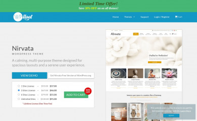 https://wphoot.com/themes/nirvata/ screenshot
