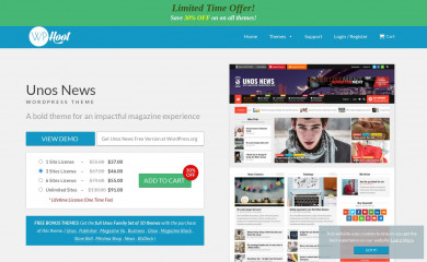 Unos News screenshot