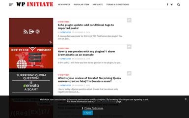 wpinitiate.com screenshot