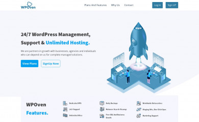 wpoven.com screenshot