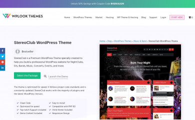 StereoClub Child Theme screenshot