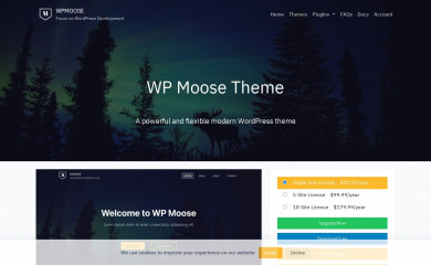 WP Moose screenshot