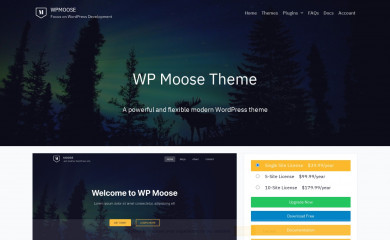 WP Moose screenshot