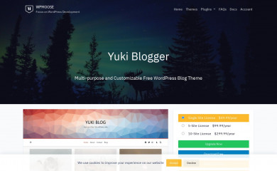 Yuki Blogger screenshot