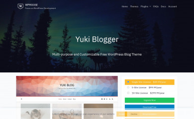 Yuki Blogger screenshot