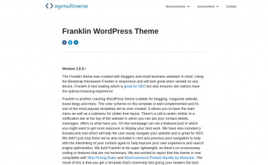 Franklin screenshot