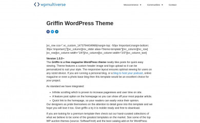 Griffin screenshot
