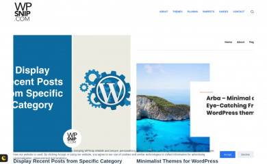 wpsnip.com screenshot