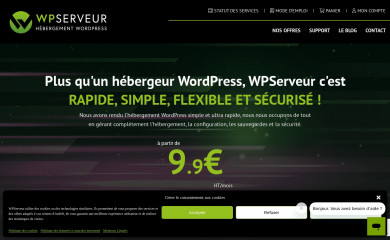 https://www.wpserveur.net screenshot