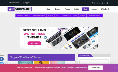 Blogzen screenshot