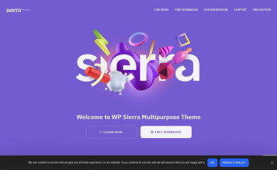 https://wpsierra.com/ screenshot