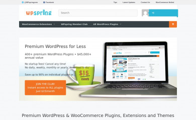 wpspring.com screenshot