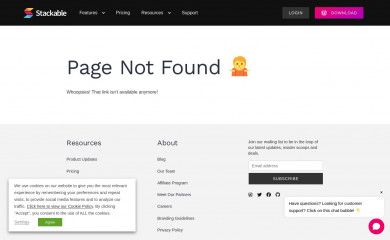 https://wpstackable.com/theme screenshot