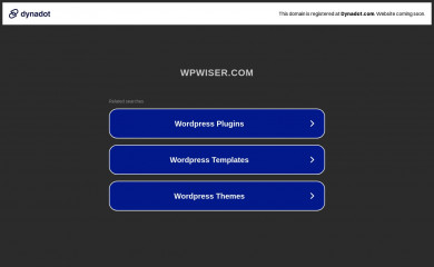 wpwiser.com screenshot