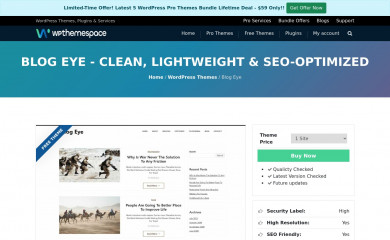 Blog Eye screenshot