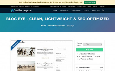 Blog Eye screenshot
