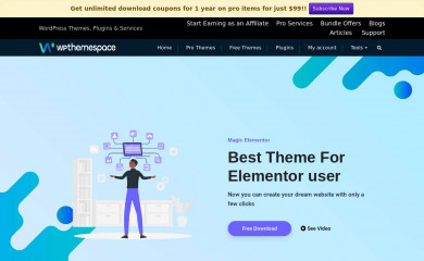 Magic Elementor screenshot
