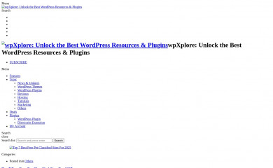 wpxplore.com screenshot