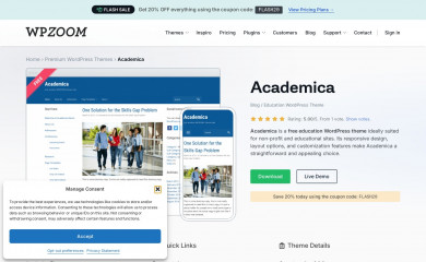 https://www.wpzoom.com/themes/academica/ screenshot