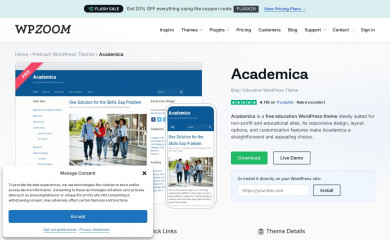 https://www.wpzoom.com/themes/academica/ screenshot
