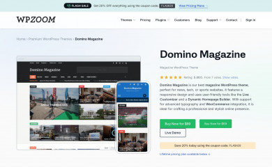 https://www.wpzoom.com/themes/domino screenshot