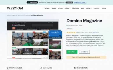 Domino Magazine screenshot