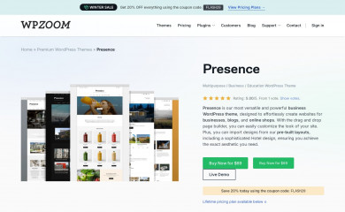 https://www.wpzoom.com/themes/presence screenshot