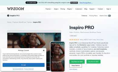 https://www.wpzoom.com/themes/tempo screenshot