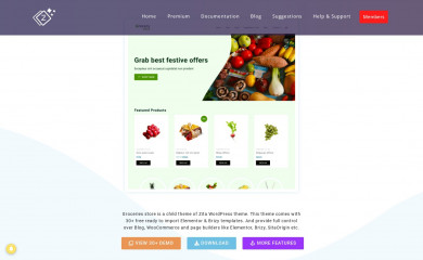 Groceries Store screenshot