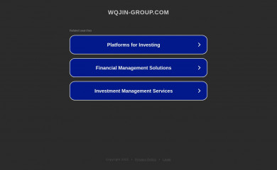 wqjin-group.com screenshot