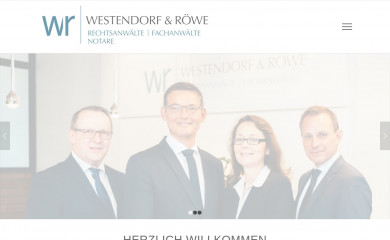 wr-kanzlei.de screenshot