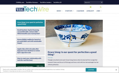 wraltechwire.com screenshot