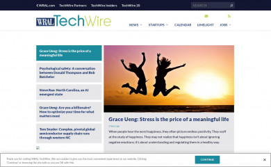 wraltechwire.com screenshot