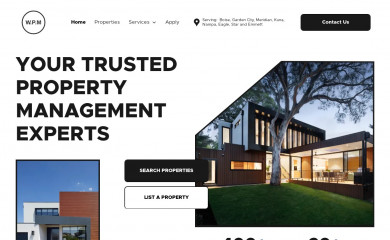 wrightpropertymanager.com screenshot