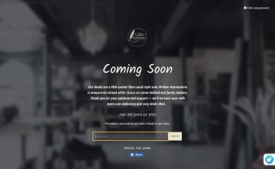 writtenimpressions.com screenshot