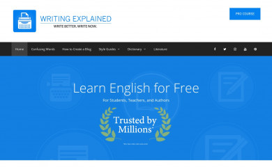 http://writingexplained.org screenshot