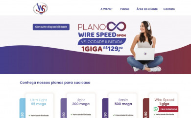 wsinternet.com.br screenshot