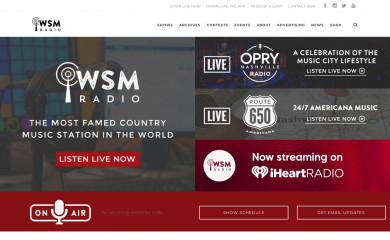 wsmradio.com screenshot